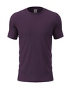 Koszulka Slim Bawelniana S2010 - Deep Berry
