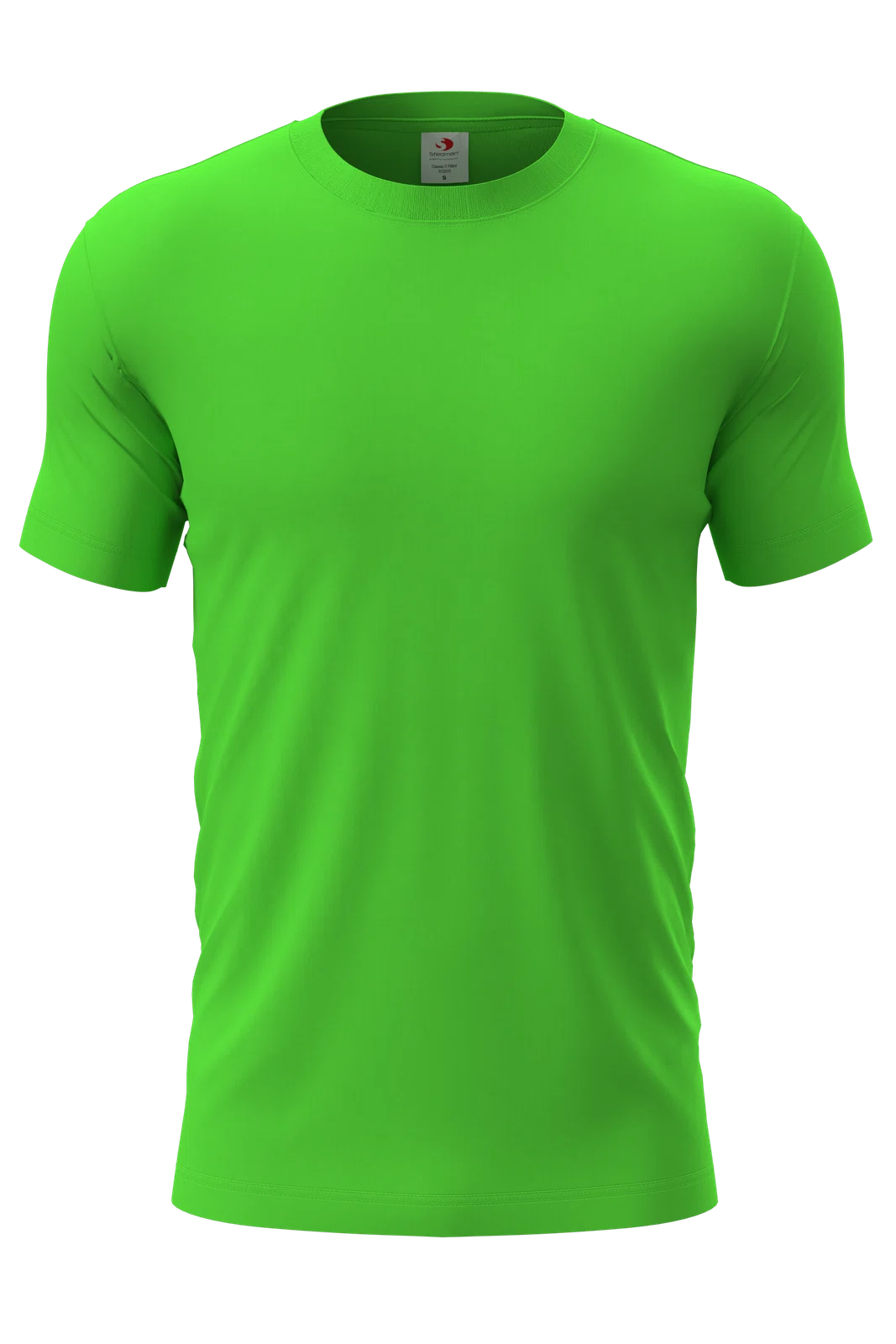 Koszulka Slim Bawelniana S2010 - Kiwi Green
