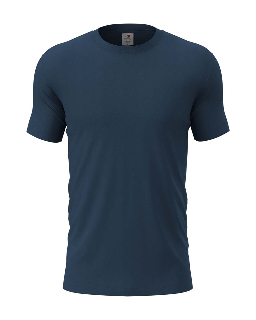 Koszulka Slim Bawelniana S2010 - Navy Blue