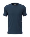 Koszulka Slim Bawelniana S2010 - Navy Blue