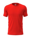 Koszulka Slim Bawelniana S2010 - Scarlet Red