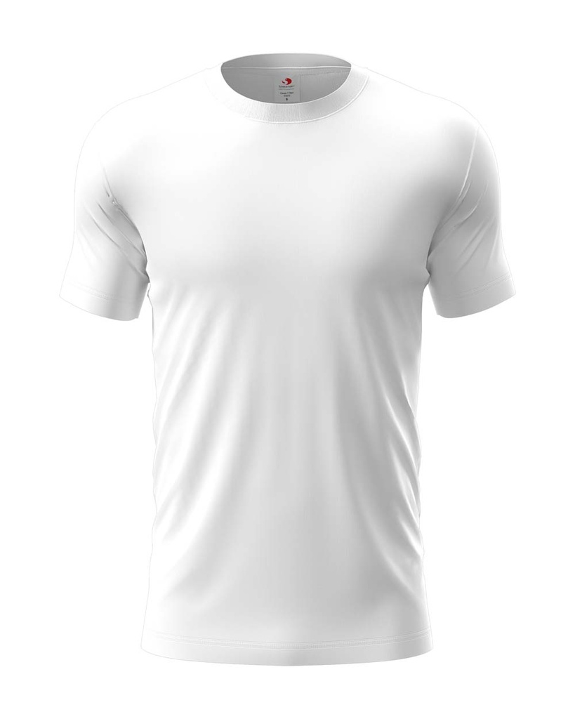 Koszulka Slim Bawełniana S2010 - White