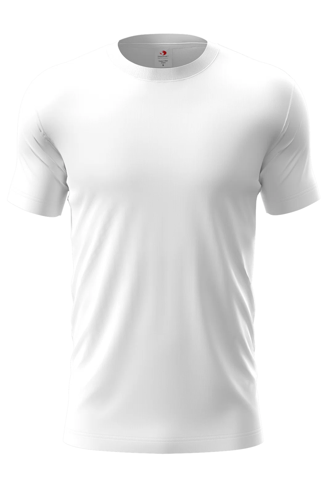 Koszulka Slim Bawelniana S2010 - White