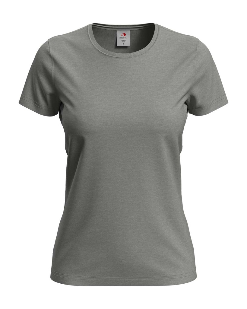 Damska koszulka bawełniana Stedman Comfort-T ST2160 - Grey Heather