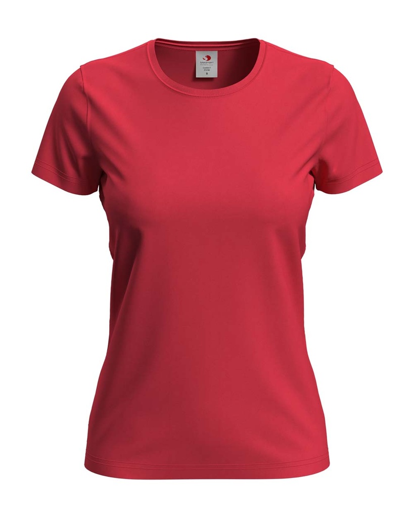 Damska koszulka bawełniana Stedman Comfort-T ST2160 - Scarlet Red