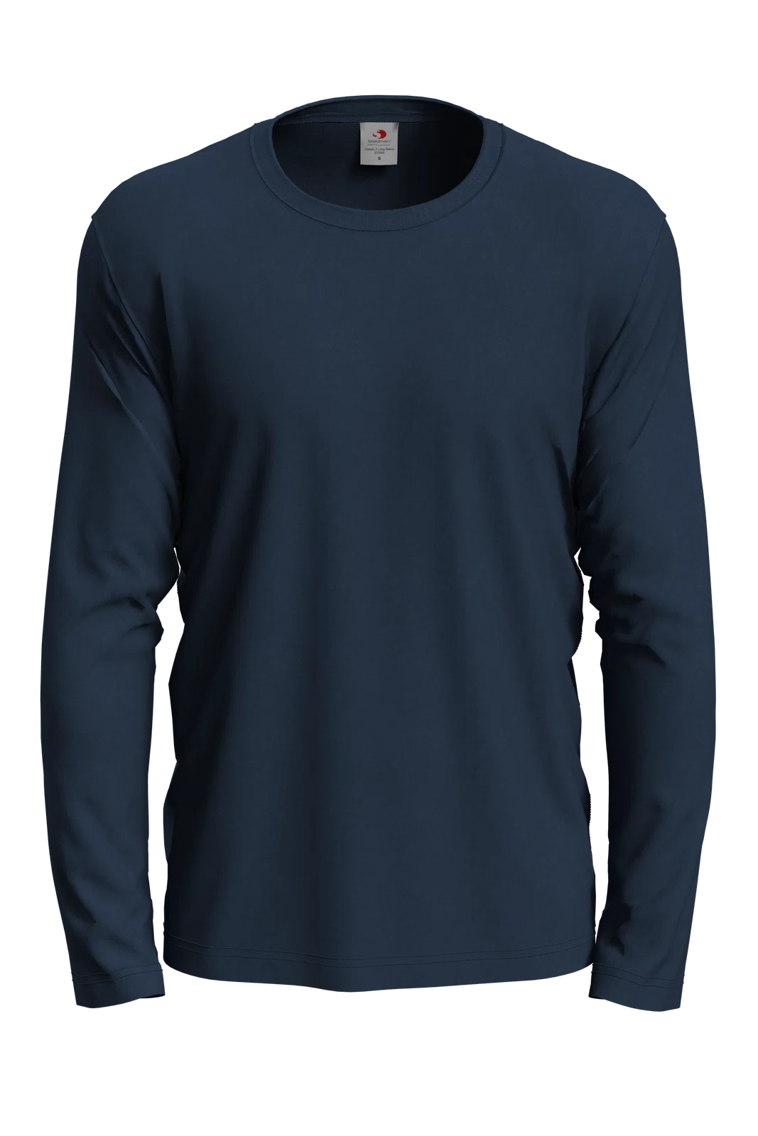 Koszulka z dlugim rekawem Klasyczna Bawelniana S240 - Blue Midnight