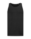 Koszulka bez rekawow Klasyczna Bawelniana S2810 - Black Opal