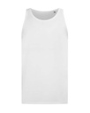 Koszulka bez rekawow Klasyczna Bawelniana S2810 - White