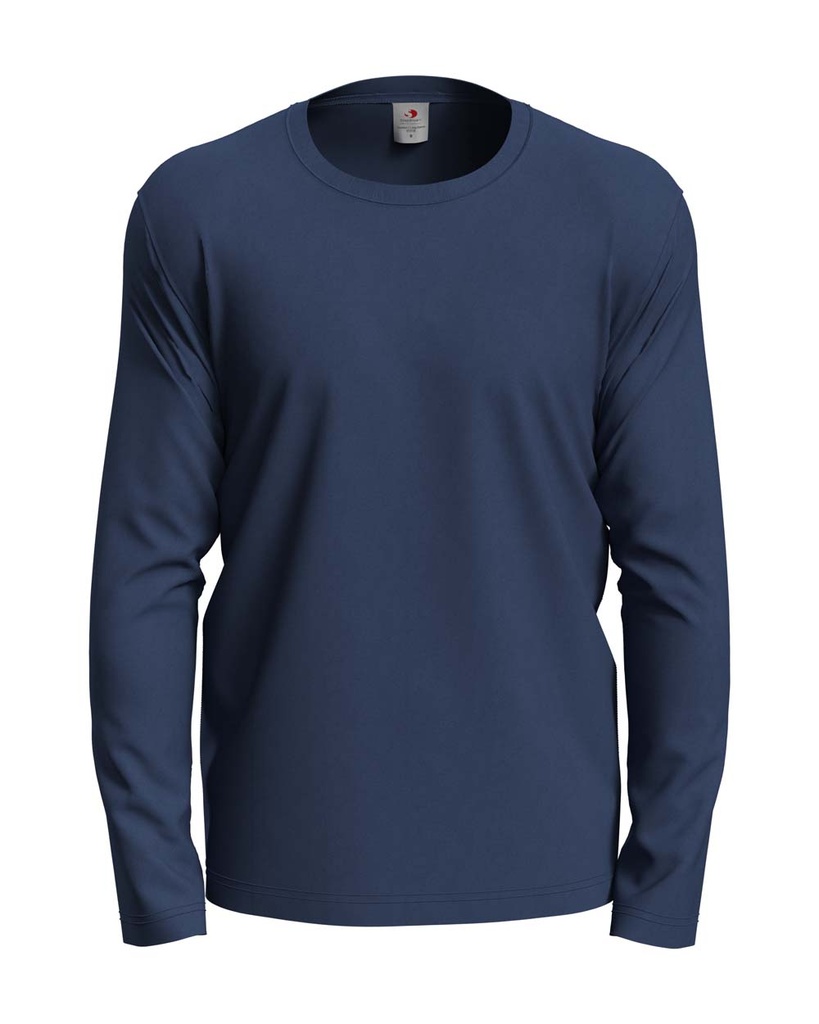 Koszulka Klasyczna Dlugi Rekaw S290 - Navy Blue