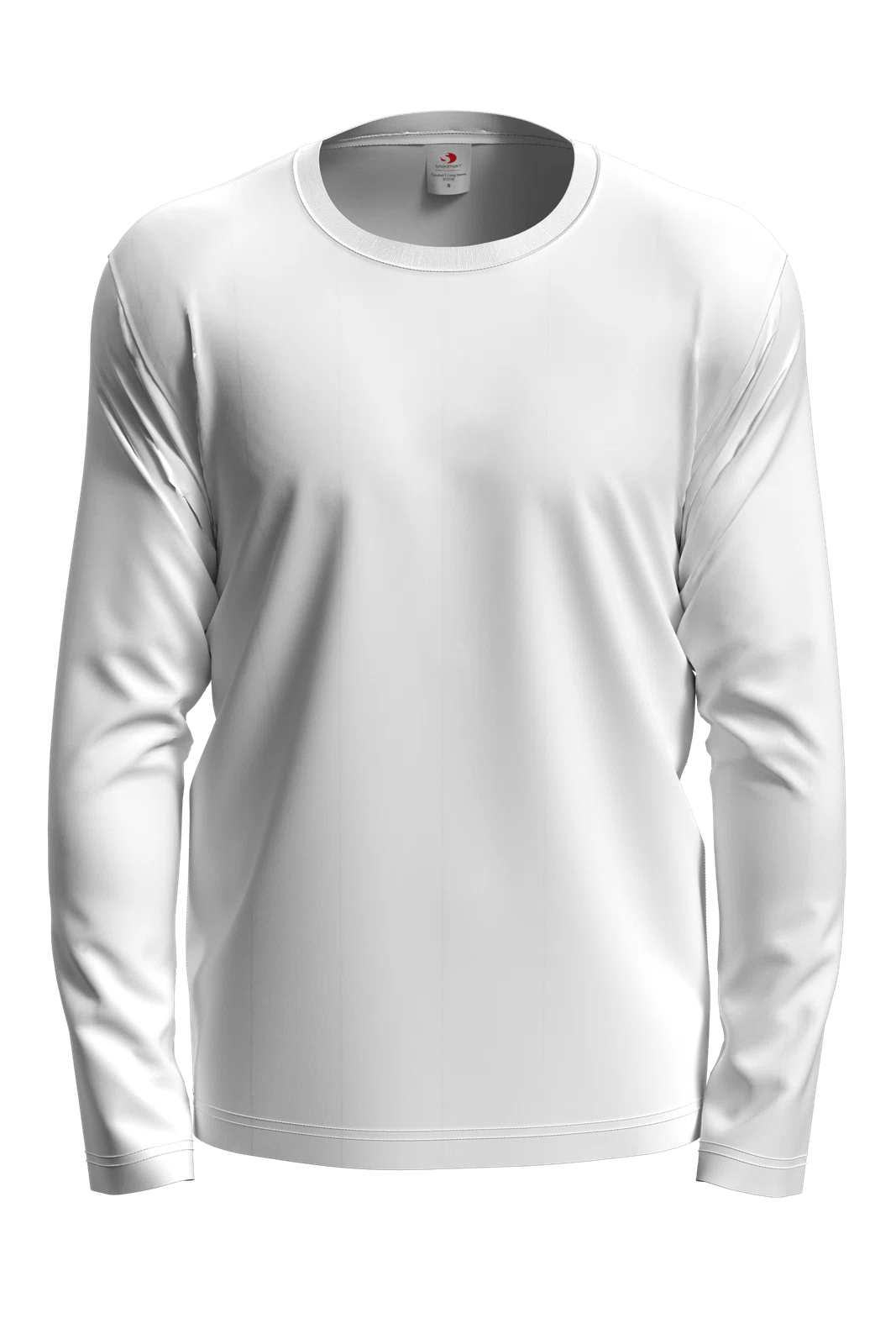 Koszulka Klasyczna Dlugi Rekaw S290 - White