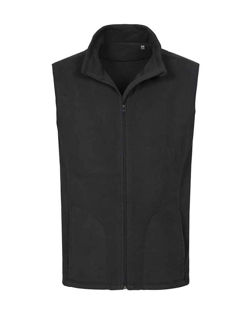 Bezrękawnik polarowy klasyczny S5010 - Black Opal