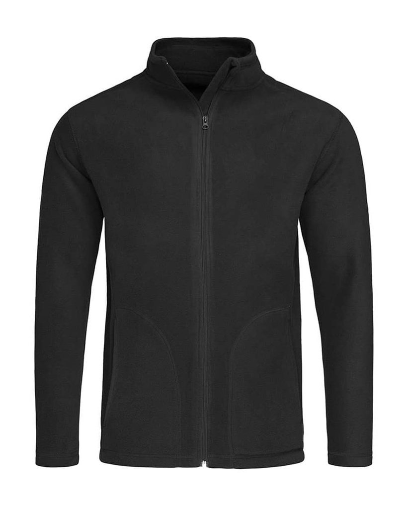 Kurtka Klasyczna Polarowa S5030 - Black Opal