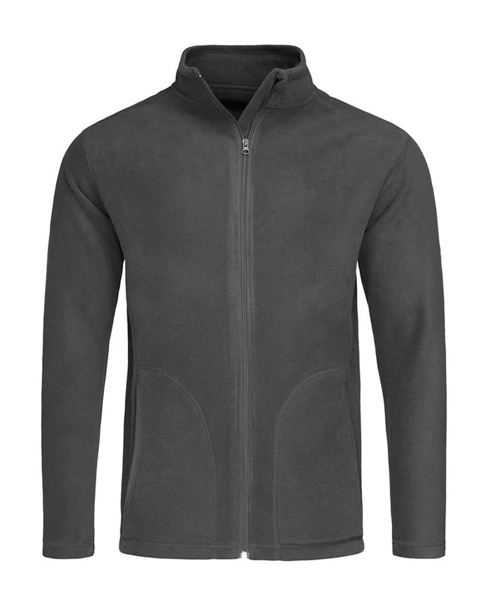 Kurtka Klasyczna Polarowa S5030 - Grey Steel (Solid)