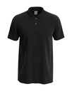 Koszulka Polo Klasyczna Bawelniana S510 - Black Opal