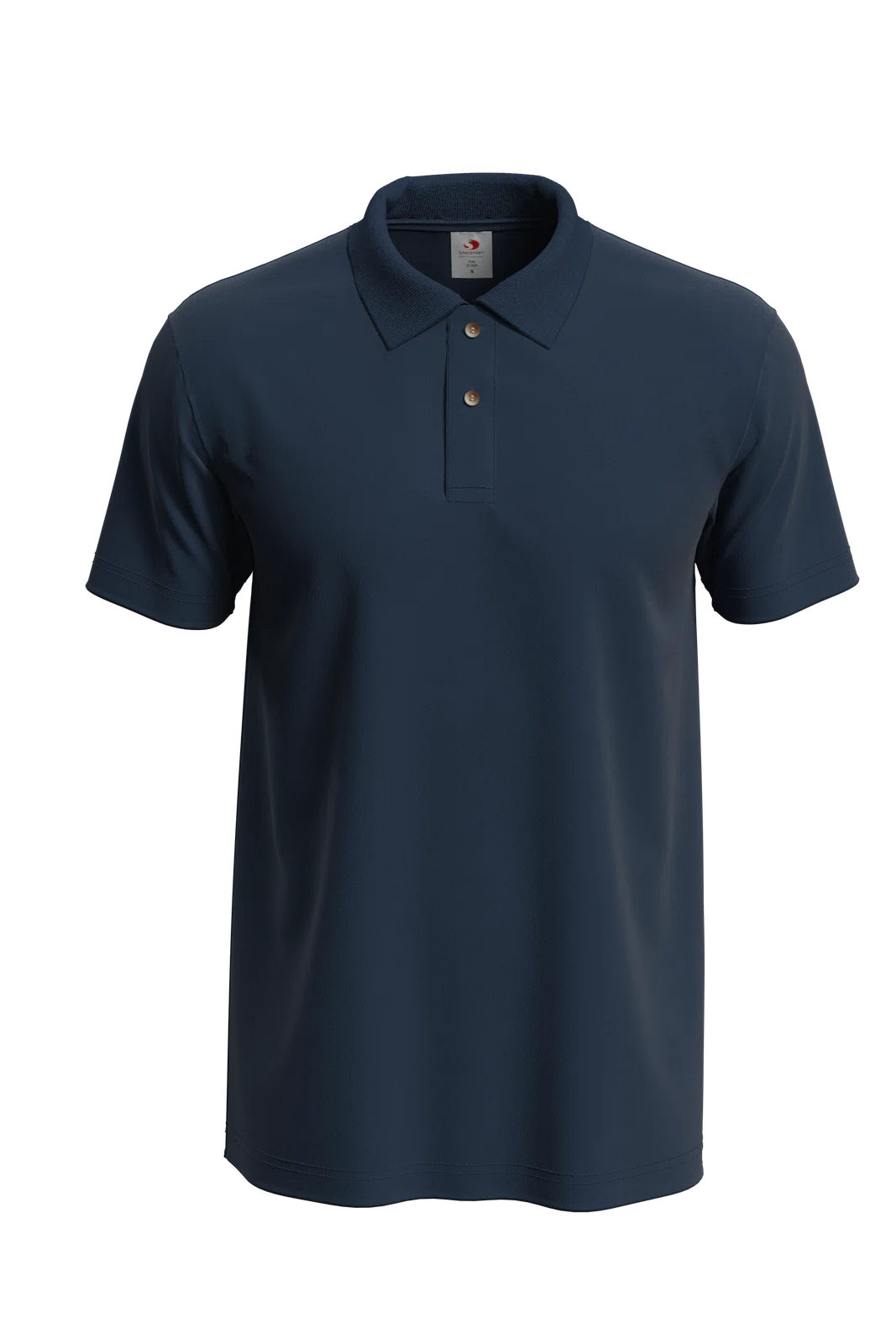 Koszulka Polo Klasyczna Bawelniana S510 - Blue Midnight
