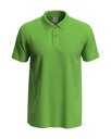 Koszulka Polo Klasyczna Bawelniana S510 - Kiwi Green