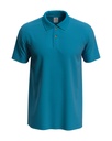 Koszulka Polo Klasyczna Bawelniana S510 - Ocean Blue