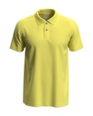 Koszulka Polo Klasyczna Bawelniana S510 - Yellow