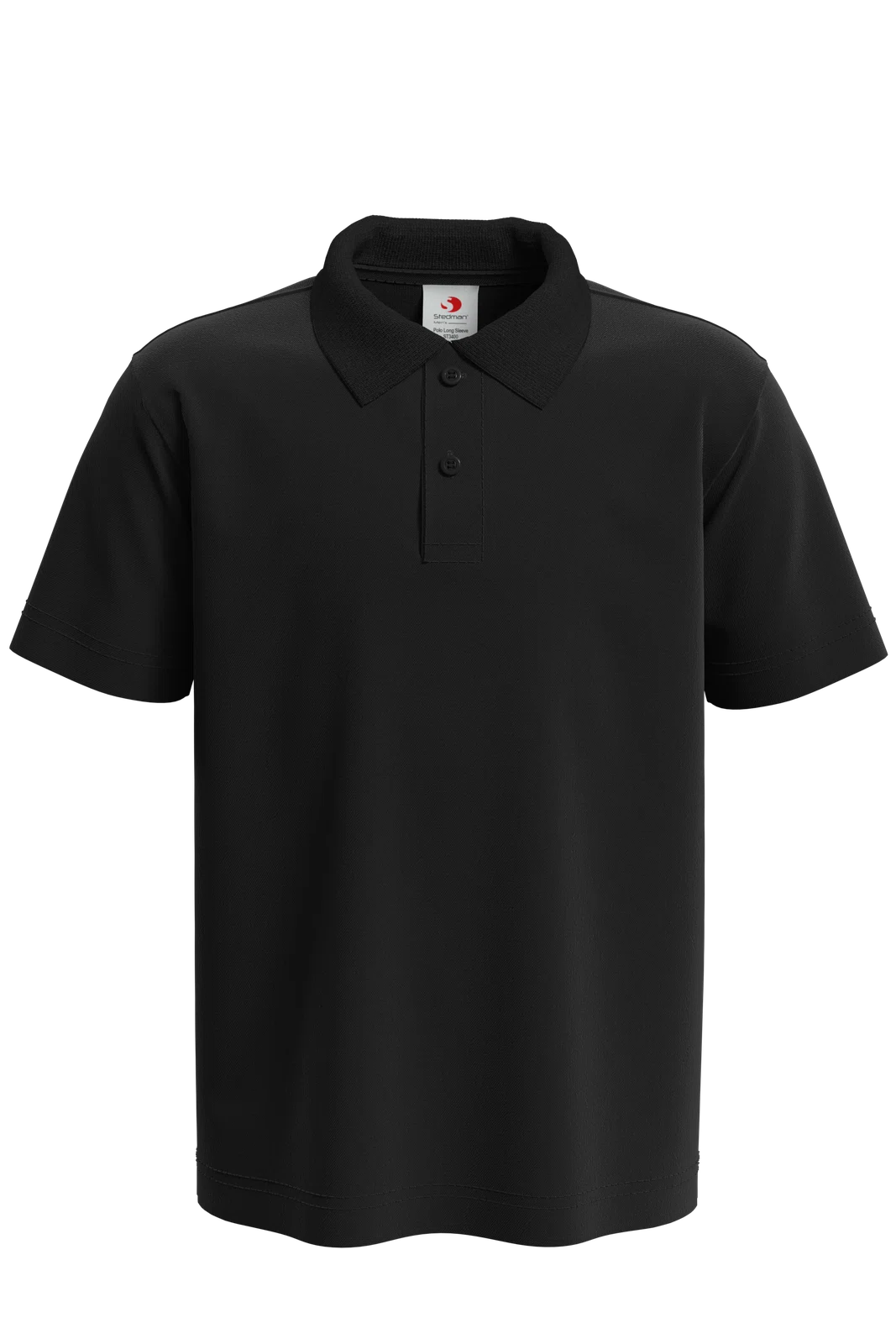 Koszulka Polo Dziecieca Klasyczna Pique S510K - Black Opal