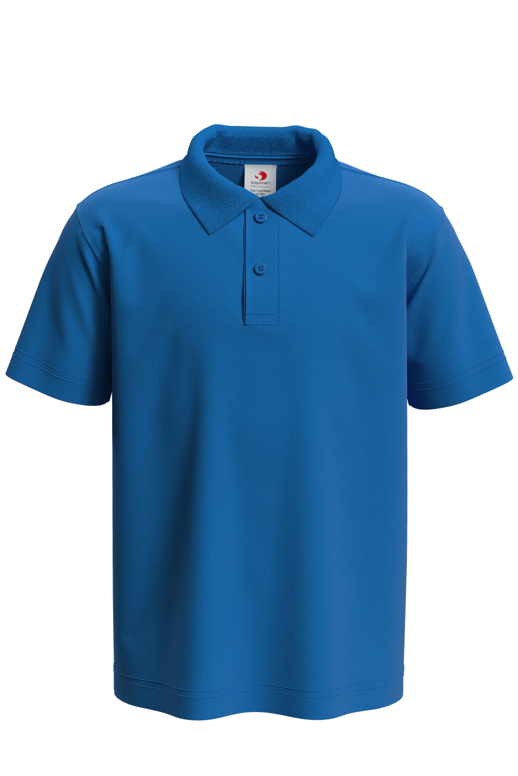 Koszulka Polo Dziecieca Klasyczna Pique S510K - Bright Royal