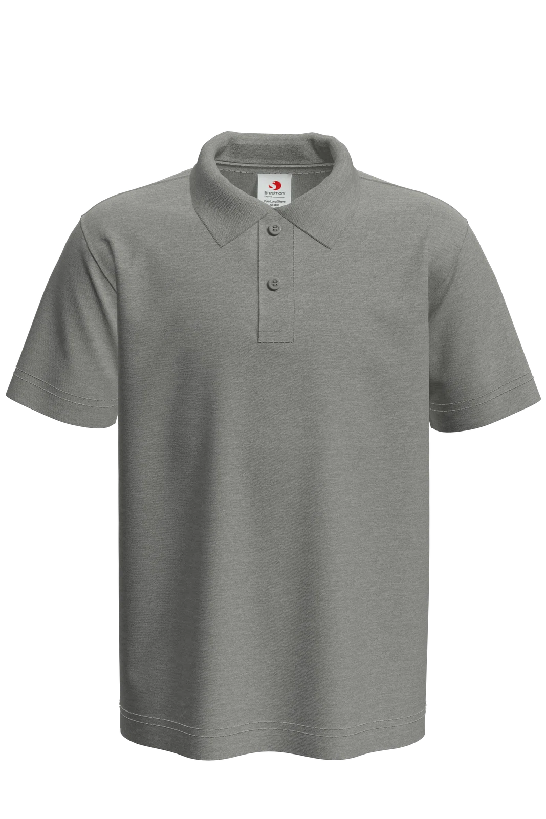 Koszulka Polo Dziecieca Klasyczna Pique S510K - Grey Heather
