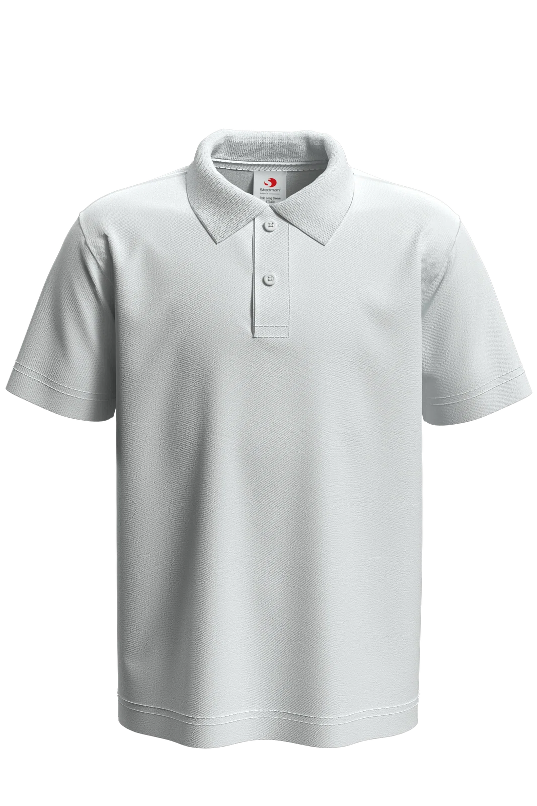 Koszulka Polo Dziecieca Klasyczna Pique S510K - White
