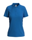 Damska Koszulka Polo Klasyczna Bawelniana S519 - Bright Royal