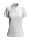 Damska Koszulka Polo Klasyczna Bawelniana S519 - White
