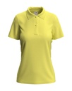 Damska Koszulka Polo Klasyczna Bawelniana S519 - Yellow
