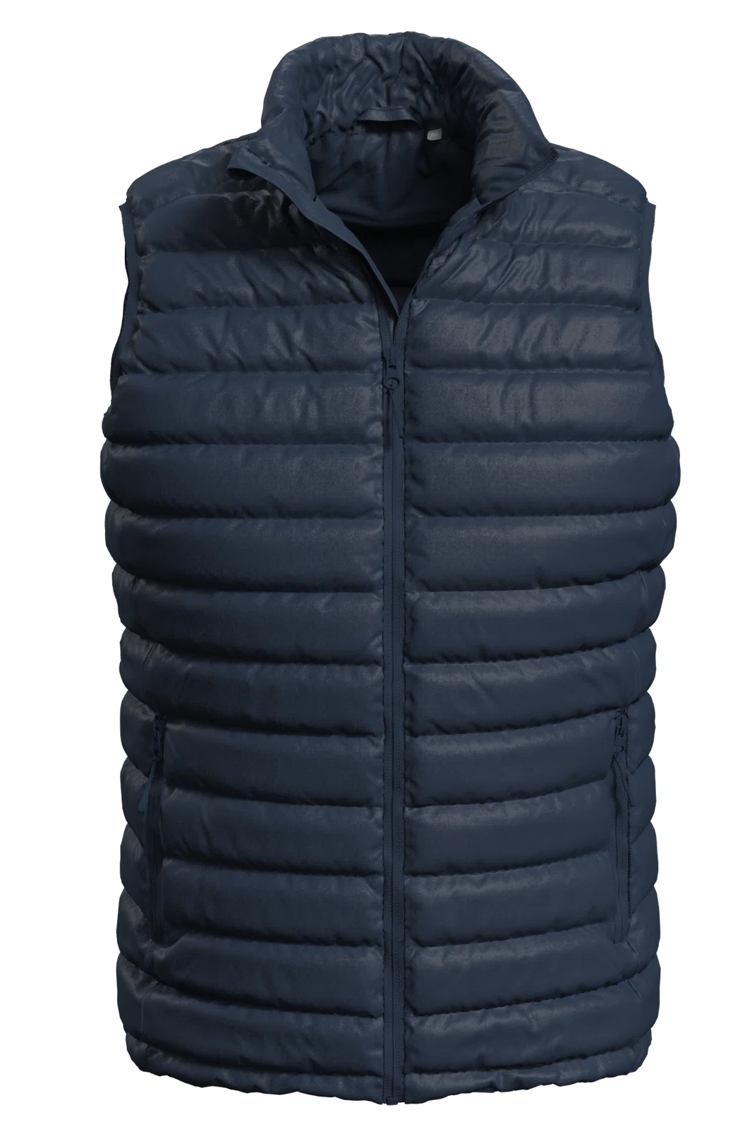 Kamizelka Pikowana Meska Ocieplana S5430 - Blue Midnight