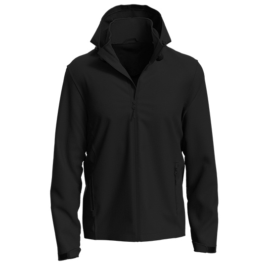 Męska kurtka softshell S5440 - Black Opal