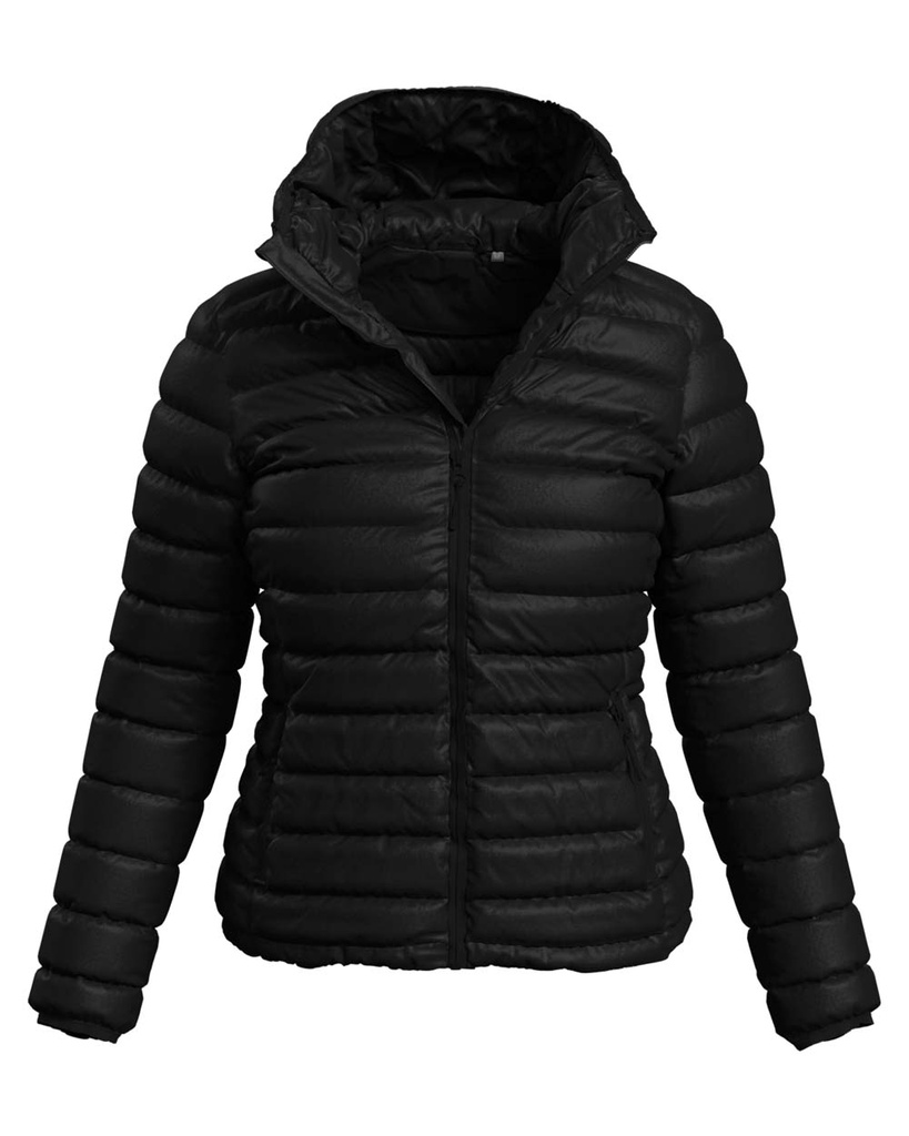 Kurtka Damska Ocieplana Slim S5520 - Black Opal