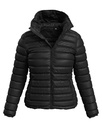 Kurtka Damska Ocieplana Slim S5520 - Black Opal