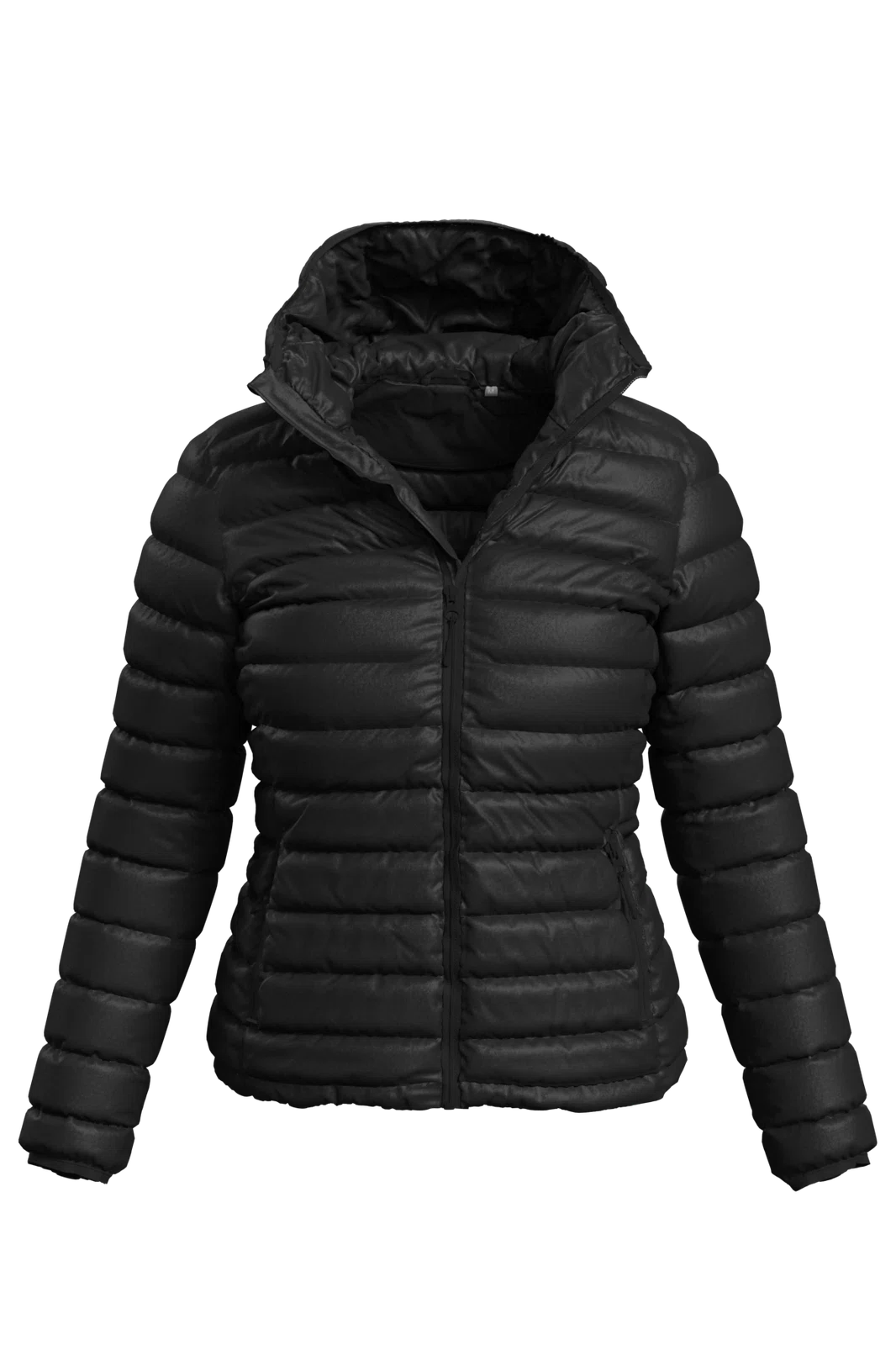 Kurtka Damska Ocieplana Slim S5520 - Black Opal