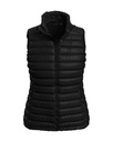 Damska Kamizelka Slim Pikowana S5530 - Black Opal