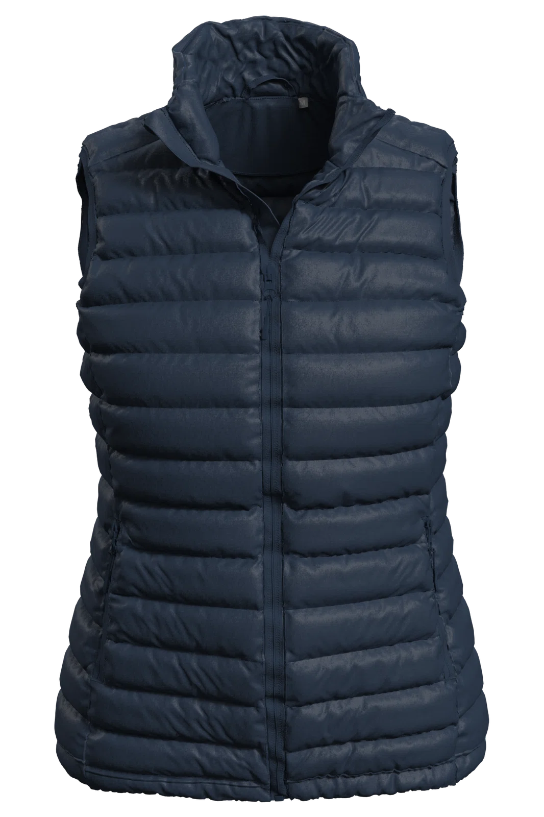 Damska Kamizelka Slim Pikowana S5530 - Blue Midnight