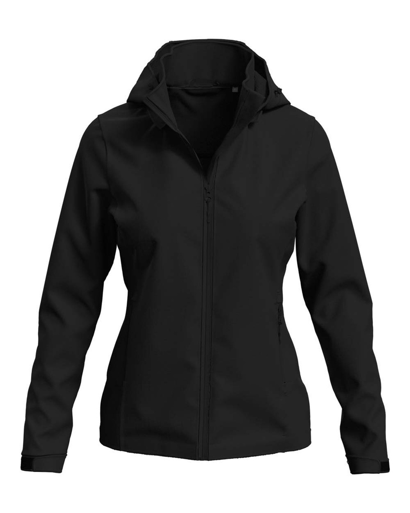 Kurtka Softshell Damska Wodoodporna S5540 - Black Opal