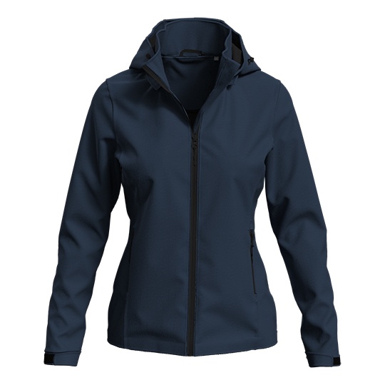 Damska kurtka softshell slim S5540 - Blue Midnight