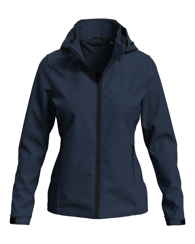 Kurtka Softshell Damska Wodoodporna S5540 - Blue Midnight
