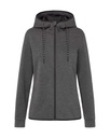 Damska kurtka scuba S5940 - Anthra Heather