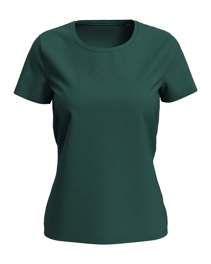 Damski T-shirt S7600 - Bottle Green