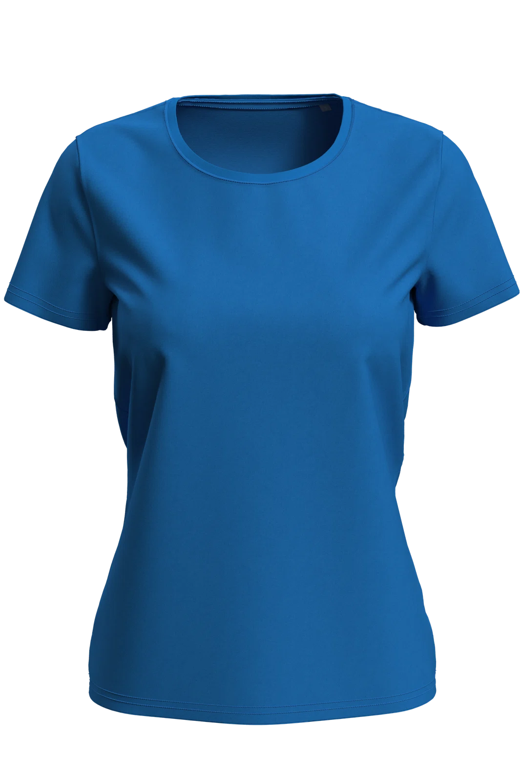 T-shirt Damski Klasyczny S7600 - Bright Royal