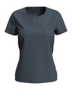 T-shirt Damski Klasyczny S7600 - Dark Denim Heather
