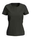T-shirt Damski Klasyczny S7600 - Dark Grey Heather