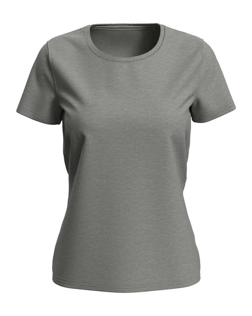 T-shirt Damski Klasyczny S7600 - Grey Heather