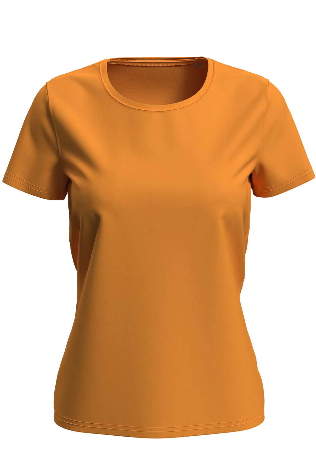 T-shirt Damski Klasyczny S7600 - Orange