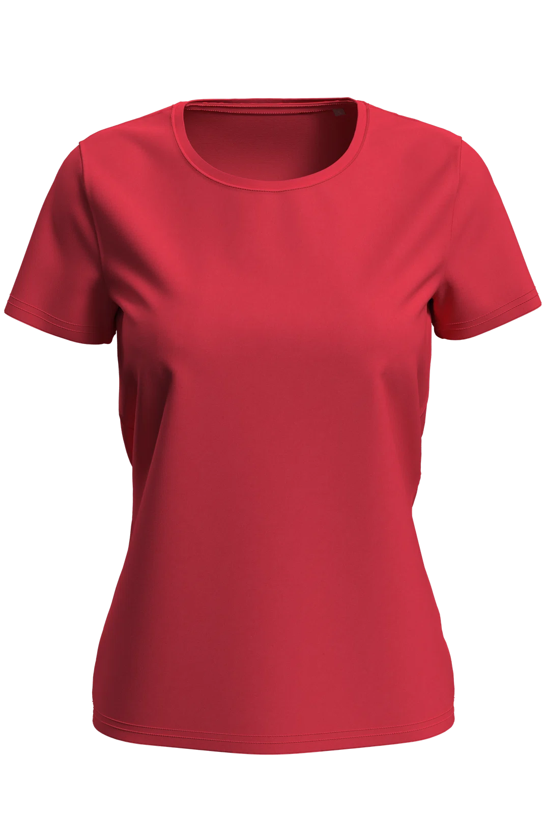 T-shirt Damski Klasyczny S7600 - Scarlet Red