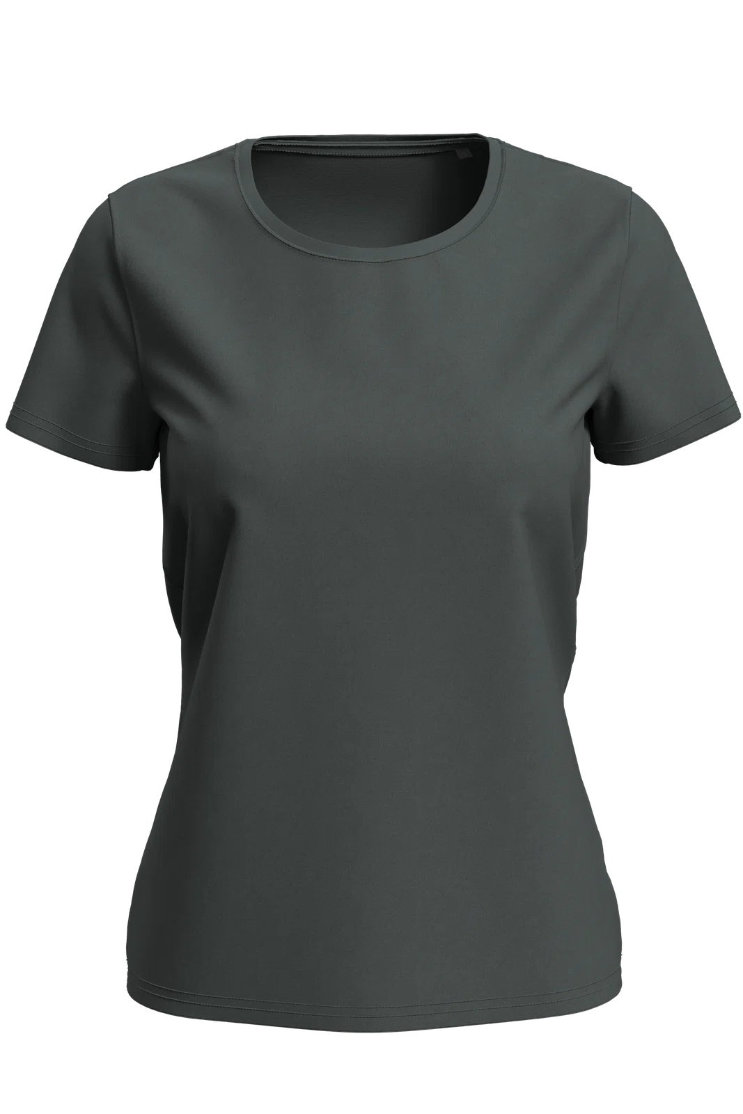T-shirt Damski Klasyczny S7600 - Slate Grey (Solid)
