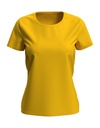 T-shirt Damski Klasyczny S7600 - Sunflower Yellow