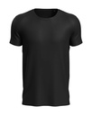 Koszulka Sportowa Dopasowana Oddychajaca S8000 - Black Opal